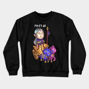 Freyja - Goddess of Fertility - Norse Mythology Design for Vikings and Pagans! Crewneck Sweatshirt